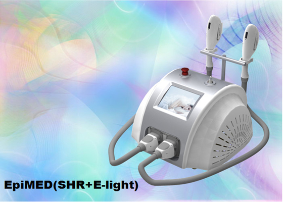 3000W máquina profissional da beleza da luz de SHR &amp; de E para os punhos do dobro da depilação do cabelo