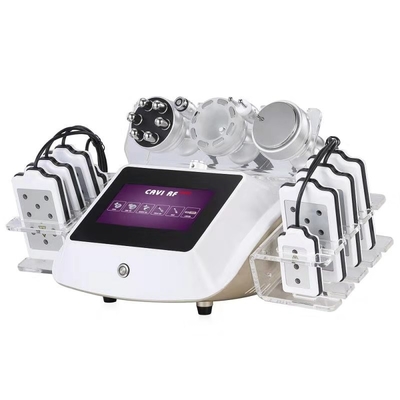 6 o emagrecimento RF de in1 40K limpa o cuidado facial do corpo ultrassônico da lipoaspiração da máquina da perda de peso da cavitação