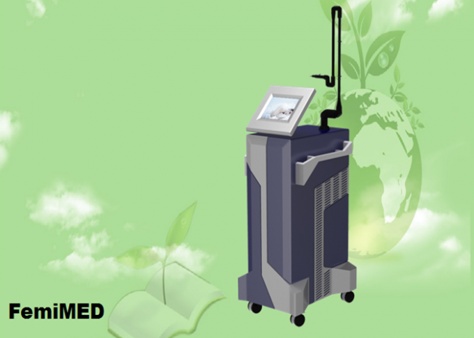5mj - máquinas fracionárias do laser do CO2 da estrutura 100mj, equipamentos dos cuidados com a pele da radiofrequência
