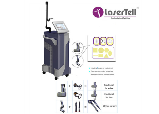 máquina fracionária Rf aprovado Ce do CO2 de 40W Lasertell