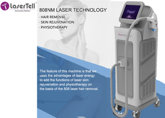 Anúncio publicitário da máquina da remoção do cabelo do laser do diodo 808 do foco